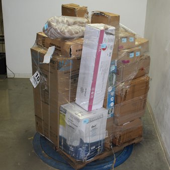 Weekend Deal! 3 Pallets – 79 Pcs – Disposable Tableware, Kitchen & Bath Fixtures, Air Conditioners, Arts & Crafts – Overstock – American Greetings, Better Homes & Gardens, Morning Glory, Coleman