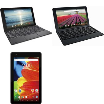 11 Pcs – RCA Tablets – Refurbished (GRADE C) – Models: RCT6873W42, RCT6303W87DK, RCT6213W87 DK Black