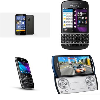 CLEARANCE! 387 Pcs – Refurbished Mobile & Smartphones (BRAND NEW, GRADE A, GRADE B) – BLACKBERRY, LG, Nokia, HTC