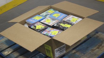 1 Parcel Box – 60 Pcs – DVD Discs – NEW/SEALED Products – Walmart