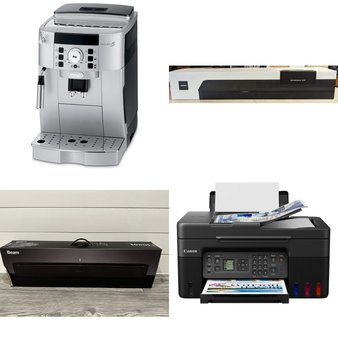 Pallet – 31 Pcs – Speakers, Monitors, Drip Brewers / Perculators, Portable Speakers – Customer Returns – onn., LG, DeLonghi, EPSON
