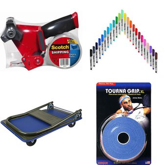 BLACK FRIDAY CLEARANCE! Pallet – 41 Pcs – Office Supplies, Hardware, Tennis & Racquet – Customer Returns – 3M, Olympia Tools Inc.