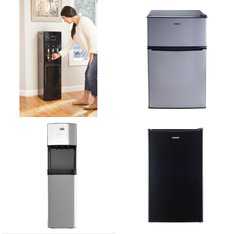 Pallet - 6 Pcs - Bar Refrigerators & Water Coolers, Refrigerators - Customer Returns - Galanz, Primo, H2O