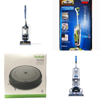 Pallet – 30 Pcs – Vacuums, Power, Floor Care – Customer Returns – ONSON, Hoover, Bissell, Shark