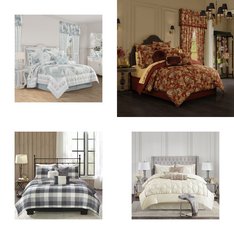 3 Pallets - 881 Pcs - Curtains & Window Coverings, Blankets, Throws & Quilts, Decor, Sheets, Pillowcases & Bed Skirts - Like New or New Customer Returns - JC Penney