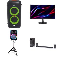 Pallet – 29 Pcs – Portable Speakers, Speakers, Monitors – Customer Returns – Onn, onn., Samsung, ION Total