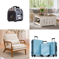 Pallet – 14 Pcs – Unsorted, Luggage, Bedroom, Living Room – Customer Returns – FCH, Homfa, INSE, Pulsar