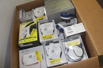 1 Parcel Box – 33 Pcs – Over Ear Headphones, In Ear Headphones – OPEN BOX UNTESTED RETURNS – Walmart