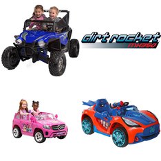 Pallet - 4 Pcs - Vehicles - Customer Returns - Disney Princess, Razor, Spider-Man, Honda