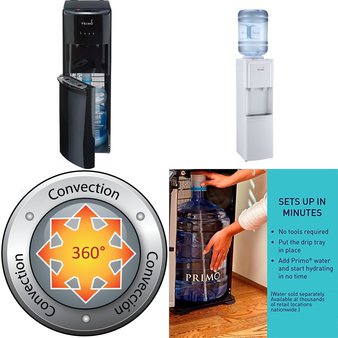 Pallet – 10 Pcs – Bar Refrigerators & Water Coolers, Heaters – Customer Returns – Primo Water, Primo, Dyna-Glo