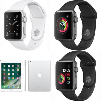 Clearance! 34 Pcs – Apple Watch, Apple iPads, In Ear Headphones, Other – Tested Not Working – Apple, NINTENDO, ALCATEL, EMATIC
