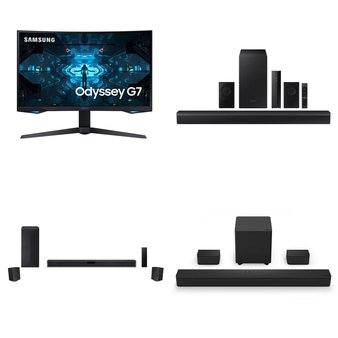 Pallet – 27 Pcs – Speakers, Monitors, Portable Speakers, Power Tools – Customer Returns – onn., LG, Samsung, ION Audio