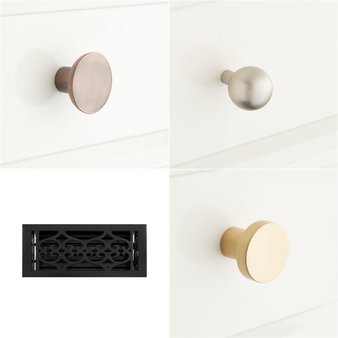 Pallet – 77 Pcs – Bath, Hardware, Unsorted, Kitchen & Dining – Open Box Like New – Signature Hardware