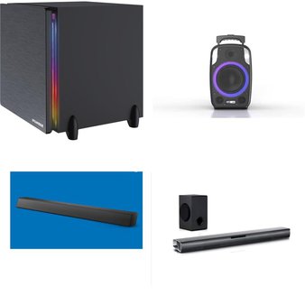 Pallet – 27 Pcs – Speakers, Monitors – Customer Returns – PROSCAN, HP, Philips, ACER