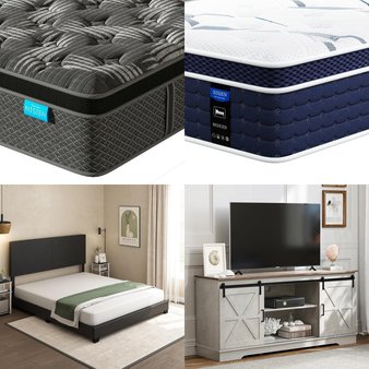 Pallet – 21 Pcs – Mattresses, Decor, TV Stands, Wall Mounts & Entertainment Centers, Other – Overstock – Nisien, Dextrus, Vlush