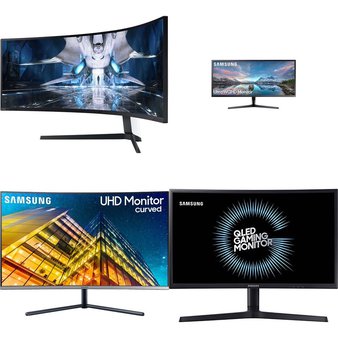 Pallet – 18 Pcs – Monitors – Damaged / Missing Parts / Tested NOT WORKING – Samsung, MSI, HP