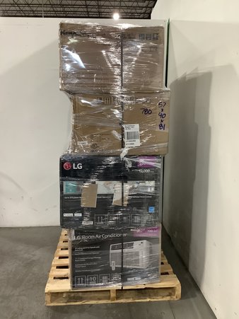 1 Pallets – 8 Pcs – Air Conditioners – Untested Customer Returns – Major Retailer
