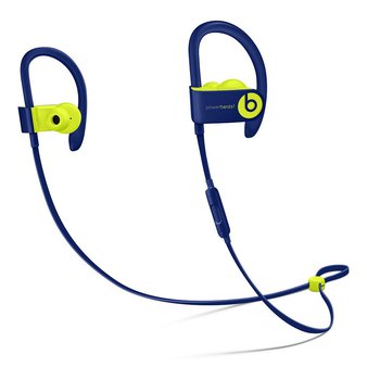 5 Pcs – Beats by Dr. Dre Powerbeats3 Wireless Pop Indigo Beats Pop Collection In Ear Headphones MREQ2LL/A – Refurbished (GRADE A)