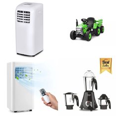 1 Pallets - 12 Pcs – Air Conditioners, Sheets, Pillowcases & Bed Skirts, Massagers & Spa - Untested Customer Returns - Walmart