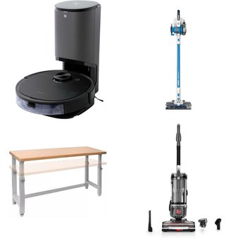 CLEARANCE! 3 Pallets – 50 Pcs – Vacuums, Office, Food Processors, Blenders, Mixers & Ice Cream Makers, Patio & Outdoor Lighting / Decor – Customer Returns – Hart, Hoover, Tineco, Mainstay’s