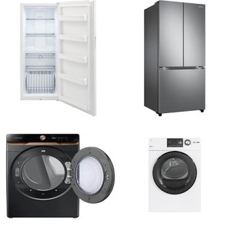 4 Pcs – Laundry – Like New – Frigidaire, Samsung, Samsung Electronics, GE