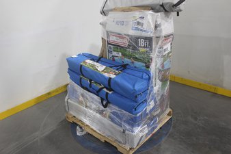 3 Pallets – 48 Pcs – Trimmers & Edgers, Camping & Hiking, Hedge Clippers & Chainsaws – Untested Customer Returns – Walmart