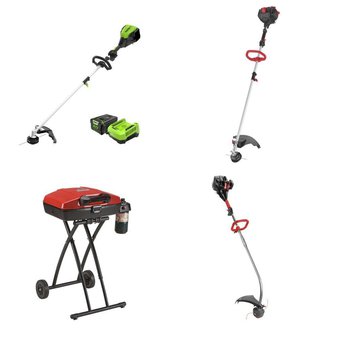 Pallet – 10 Pcs – Trimmers & Edgers, Accessories, Unsorted, Other – Customer Returns – Hyper Tough, Classic Accessories, Ozark Trail, GreenWorks Tools