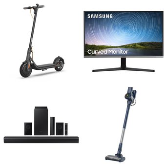 Pallet – 31 Pcs – Vacuums, Speakers, Monitors, Power Tools – Customer Returns – Tineco, onn., Samsung, Goodyear