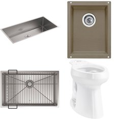 Pallet - 14 Pcs - Kitchen & Bath Fixtures, Hardware - Customer Returns - Kohler, Blanco, ProFlo, TOTO USA