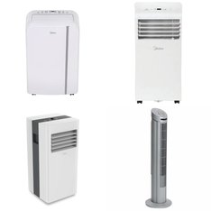 Pallet - 23 Pcs - Air Conditioners, Vacuums, Kitchen & Dining - Open Box Customer Returns - Midea, Bissell, Hyper Tough, Philips