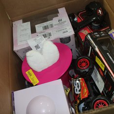1 Parcel Box – 11 Pcs – Vehicles, Trains & RC, Pretend & Dress-Up – OPEN BOX UNTESTED RETURNS – Walmart