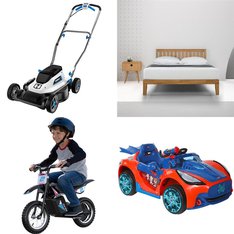Flash Sale! 2 Pallets – 37 Pcs – Exercise & Fitness, Cycling & Bicycles, Mowers, Vehicles – Overstock – CAP Barbell, Hart, Nickelodeon, Spider-Man