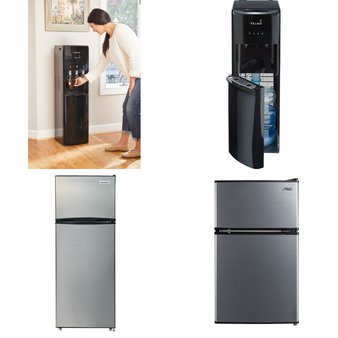 Pallet – 5 Pcs – Refrigerators, Bar Refrigerators & Water Coolers – Customer Returns – Galanz, Frigidaire, Primo, Primo Water