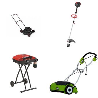 Pallet – 15 Pcs – Other, Camping & Hiking, Trimmers & Edgers, Mowers – Customer Returns – Ozark Trail, Hyper Tough, The Coleman Company, Inc., Macwagon