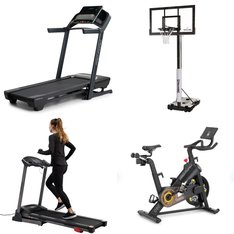 6 Pallets - 44 Pcs - Exercise & Fitness, Outdoor Sports, Unsorted, Massagers & Spa - Customer Returns - FitRx, ProForm, CAP Barbell, Lifetime