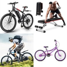 Pallet - 9 Pcs - Cycling & Bicycles, Exercise & Fitness - Overstock - POOBOO, VIVI