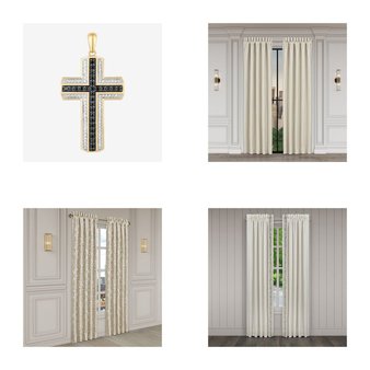6 Pallets – 764 Pcs – Curtains & Window Coverings, Decor, Bedding Sets, Sheets, Pillowcases & Bed Skirts – Like New or New Customer Returns – JC Penney