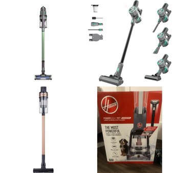Pallet – 18 Pcs – Vacuums – Customer Returns – Hoover, Wyze, Shark, Bissell