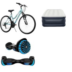 Pallet - 22 Pcs - Powered, Cycling & Bicycles, Camping & Hiking - Customer Returns - Hover-1, Huffy, Bestway