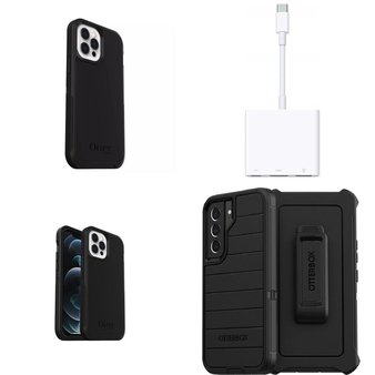 CLEARANCE! 3 Pallets – 6244 Pcs – Cases, Other, Apple Watch, Power Adapters & Chargers – Customer Returns – Apple, onn., iHOME, OtterBox