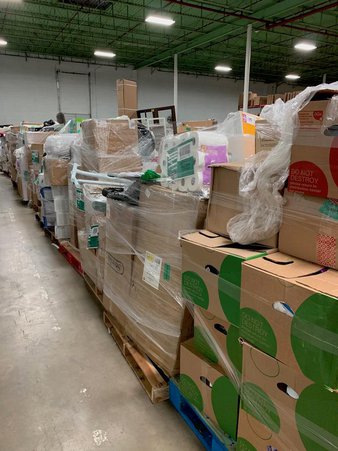 Truckload – 30 Pallets – General Merchandise (Target) – Customer Returns