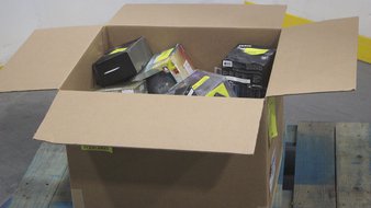1 Parcel Box – 62 Pcs – Portable Speakers, Over Ear Headphones – NEW/SEALED Products – Walmart