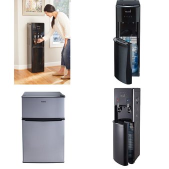 Pallet – 8 Pcs – Bar Refrigerators & Water Coolers – Customer Returns – Primo Water, Primo, Galanz, Great Value