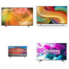 50 Pcs – LED/LCD TVs – Refurbished (GRADE A) – Samsung, RCA, JVC, HISENSE