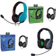 Pallet - 221 Pcs - Audio Headsets, Action Figures, Batteries & Chargers, Sony - Customer Returns - PDP, NECA, Turtle Beach, PDP Gaming