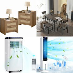 Pallet - 13 Pcs - Bedroom, Luggage, Fans, Air Conditioners - Customer Returns - Travelhouse, Instant Pot, Ktaxon, Lasko