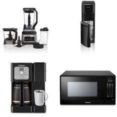 Pallet - 21 Pcs - Microwaves, Food Processors, Blenders, Mixers & Ice Cream Makers - Open Box Customer Returns - Hamilton Beach, Toastmaster, Panasonic, Primo