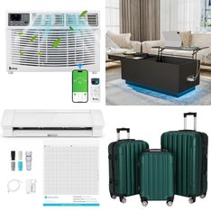 Pallet - 10 Pcs - Luggage, Unsorted, Living Room, Air Conditioners - Customer Returns - Travelhouse, Zimtown, Hommpa, Ktaxon