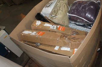 6 Pallets – 387 Pcs – Curtains & Window Coverings, Bedding Sets, Comforters & Duvets, Pillows – Like New or New Customer Returns – JC Penney