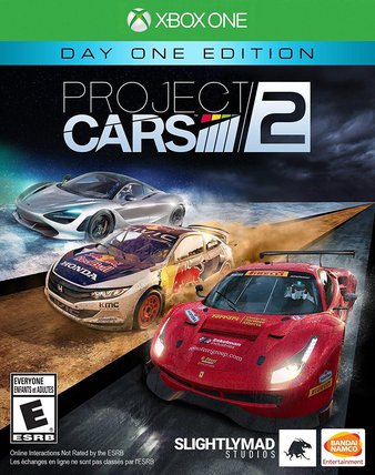 25 Pcs – Namco Project Cars 2 Day 1 Edition (Xbox One) – New, New Damaged Box – Retail Ready